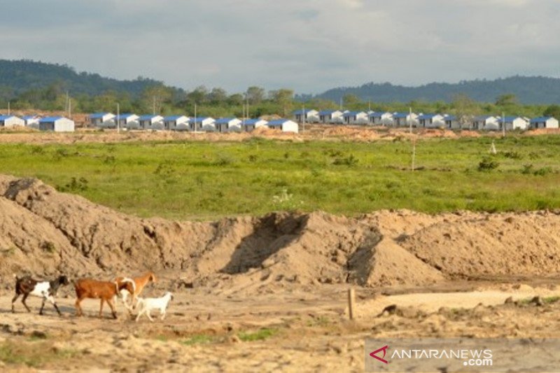 Pembangunan huntap di Kabupaten Sigi