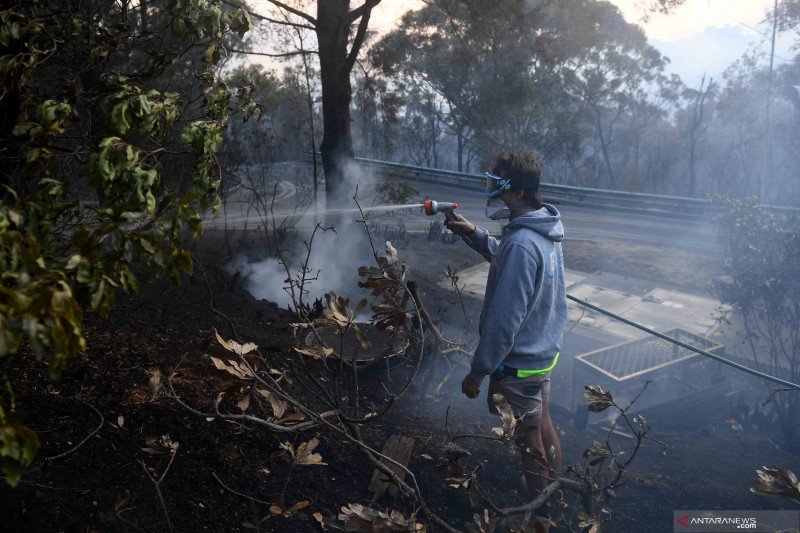 Dua orang tewas dan 100 rumah hancur di Australia