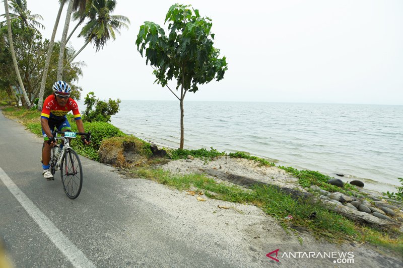 Berwisata dan bersepeda di Sriwijaya Ranau Gran Fondo Sumsel