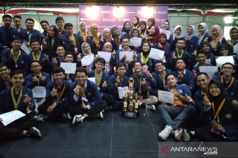 Mahasiswa Sekolah Vokasi IPB University juara umum Olivia 2019