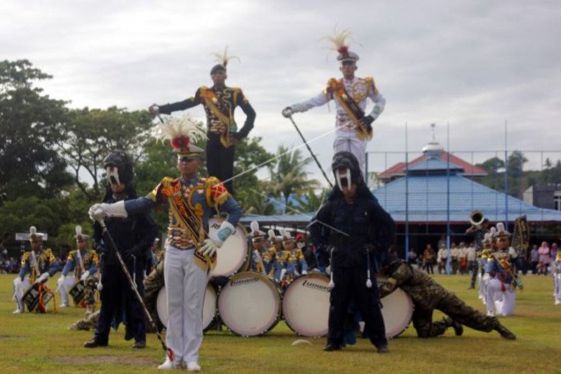 Kirab Taruna AAL di Sorong Papua Barat