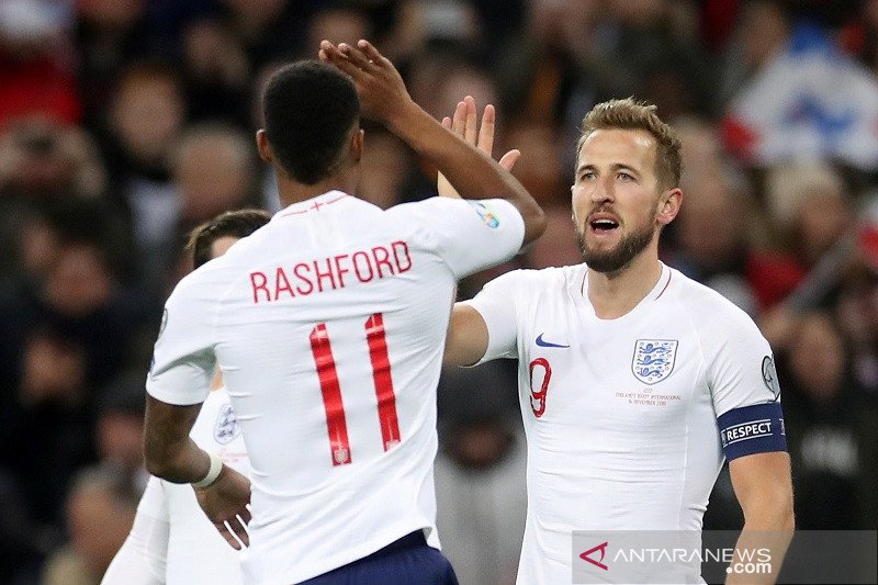 Inggris pesta gol lumat Montenegro