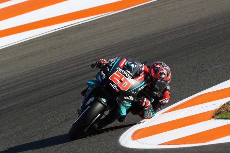 Quartararo incar finis podium GP Valencia