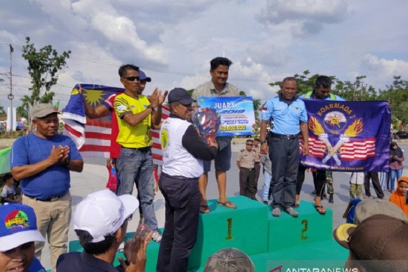 Podsi Kota Bekasi juara pacu perahu Siak International Serindit Boat Race