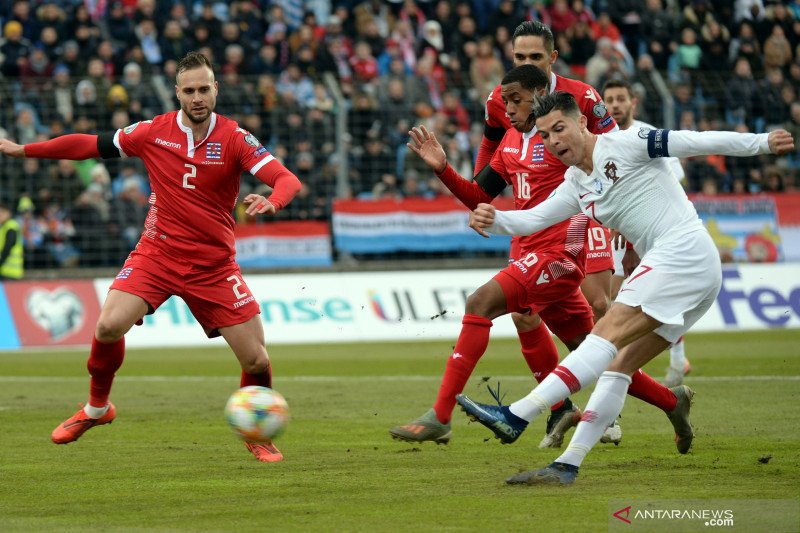 Portugal lolos ke putaran final Piala Eropa 2020