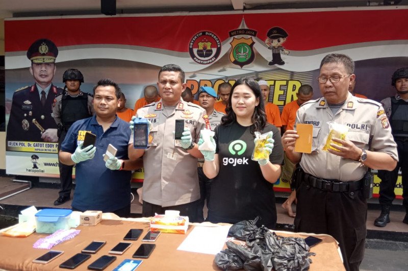 Tujuh pelaku order palsu ditangkap Polres Depok dengan bantuan sistem dan teknologi Gojek