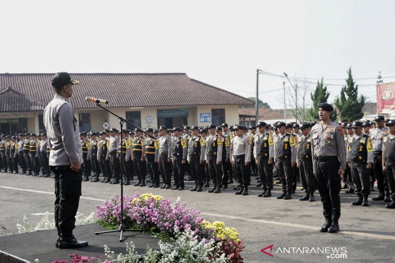 786 polisi siap kawal Pilkades di Bandung Barat