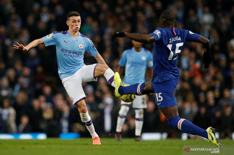 Chelsea vs Manchester City, laga motivasi Zona Champions dan gengsi