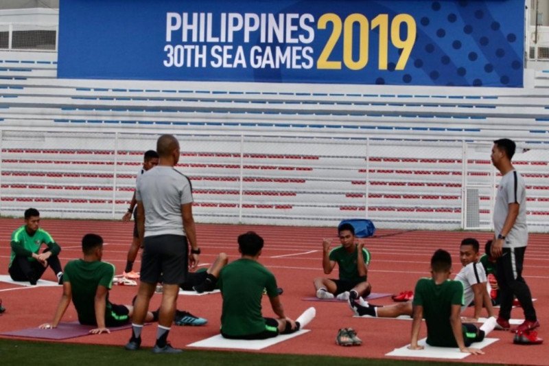 Indra Sjafri minta timnas U-22 tidak terpengaruh kelalaian panitia SEA Games