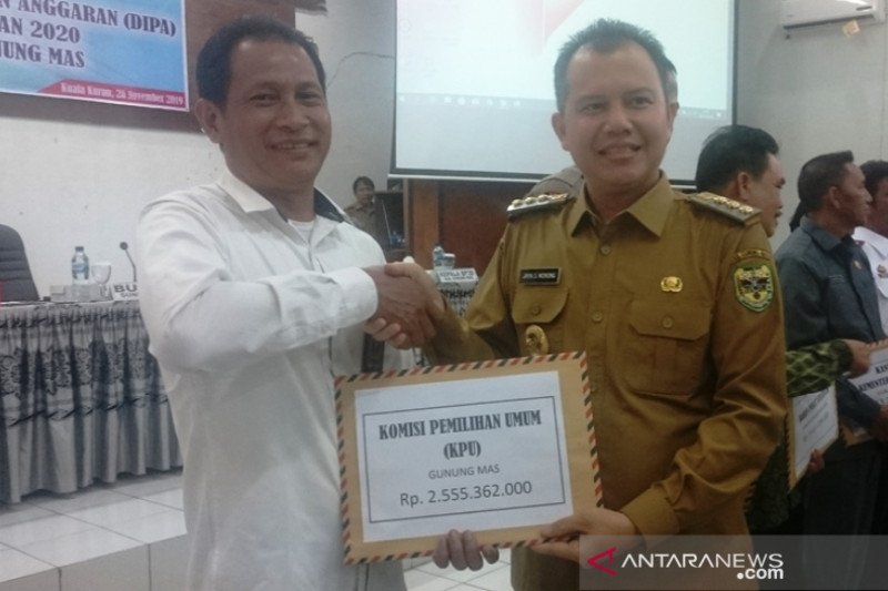 Alokasi DIPA Kabupaten Gumas 2020 mengalami peningkatan