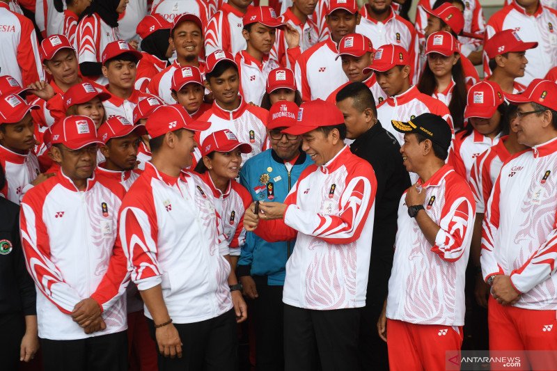 Presiden: tidak masuk akal Indonesia kekurangan calon atlet