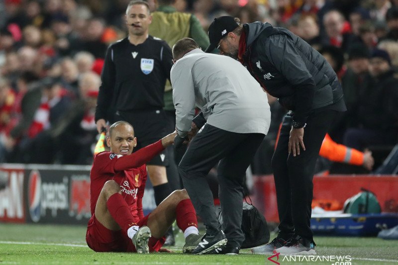 Cedera Fabinho berdampak besar bagi Liverpool