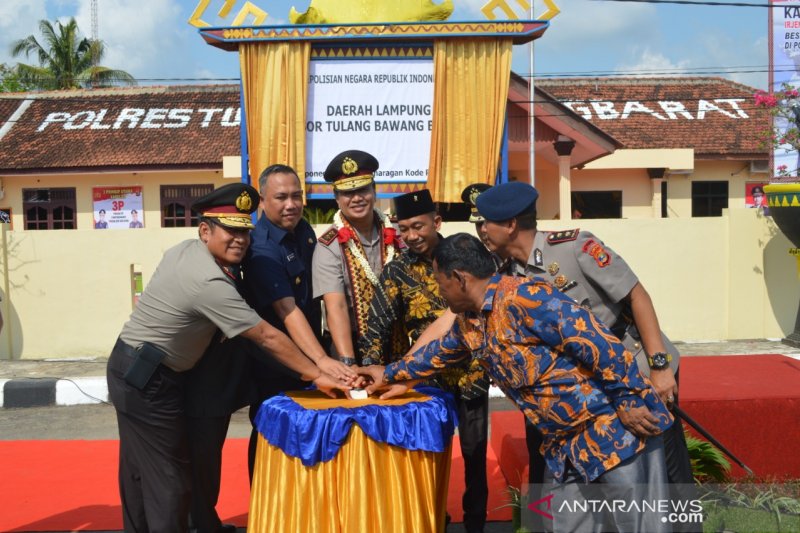 Polda Lampung resmikan Polres Tubaba