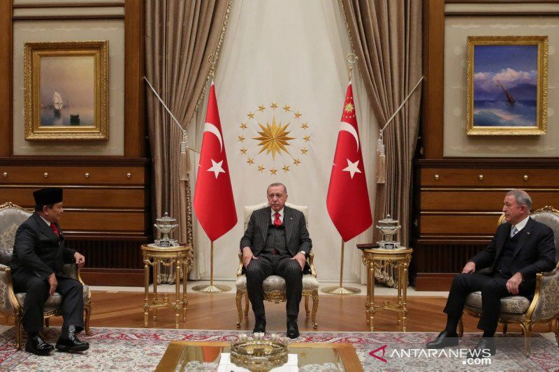 Presiden Turki Tayyip Erdogan ucapkan selamat kepada Prabowo