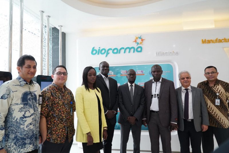 Institut asal Senegal menimba ilmu bioteknologi dari Biofarma