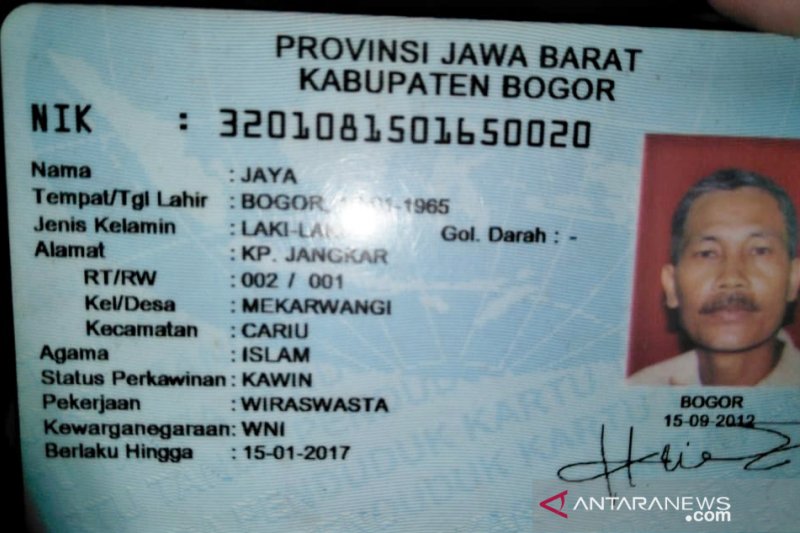 Seorang warga Bogor tewas tersambar petir