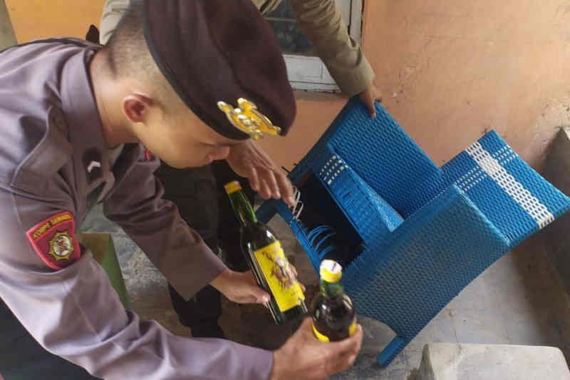 Polres Majalengka sita 1.264 botol minuman keras jelang Natal-Tahun Baru