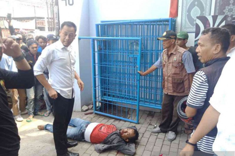 Pencuri sepeda motor di Bekasi tewas dihakimi warga