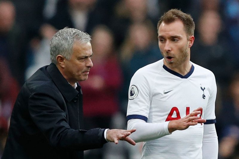 Mourinho akui Christian Eriksen ingin tinggalkan Tottenham