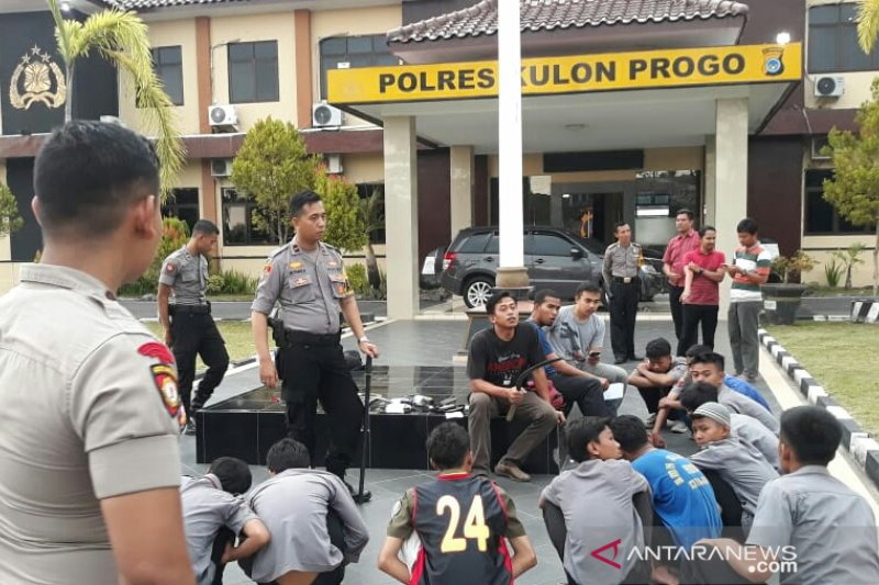 Polres Cianjur koordinasikan pemulangan 81 siswa SMK  Cilaku di Kulon Progo