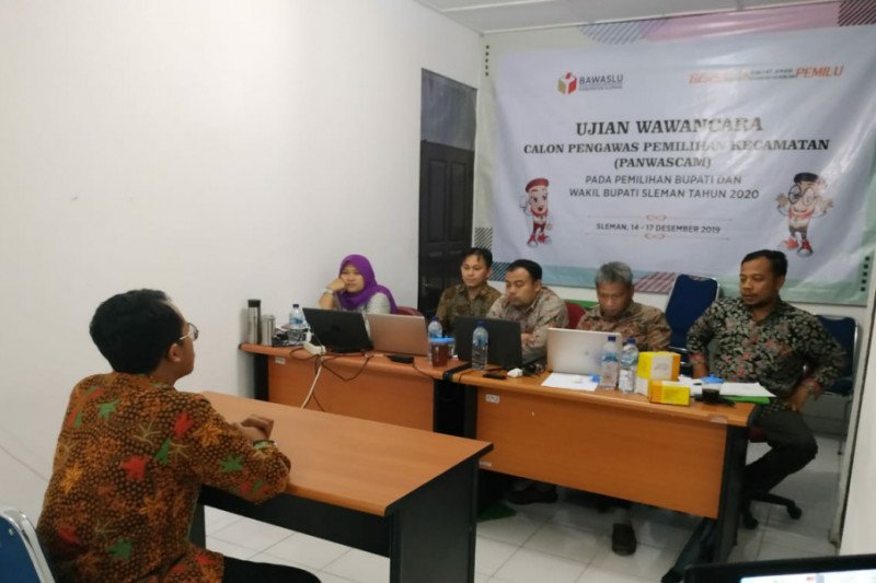 137 panwas Pilkada 2020 dinonaktifkan Bawaslu Sleman