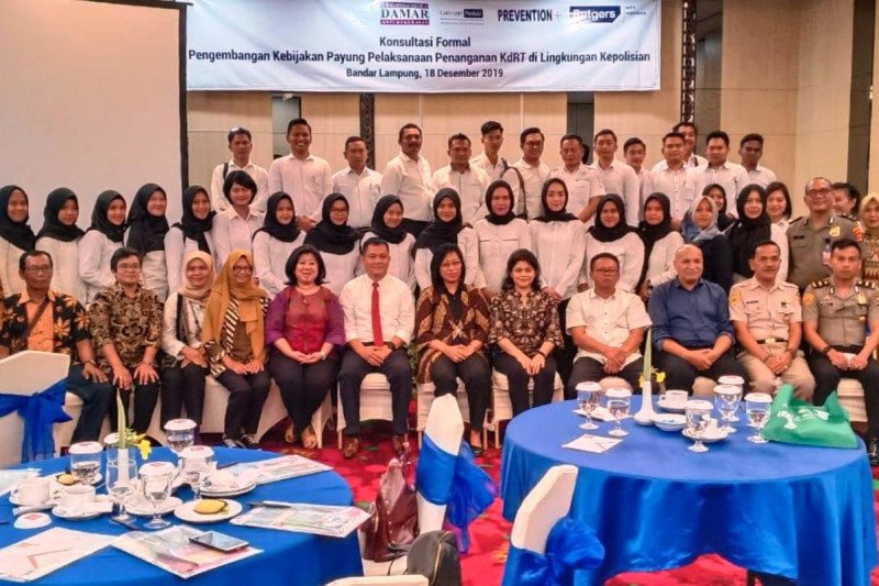 LSM Damar gelar konsultasi penanganan KDRT bersama kepolisian Lampung