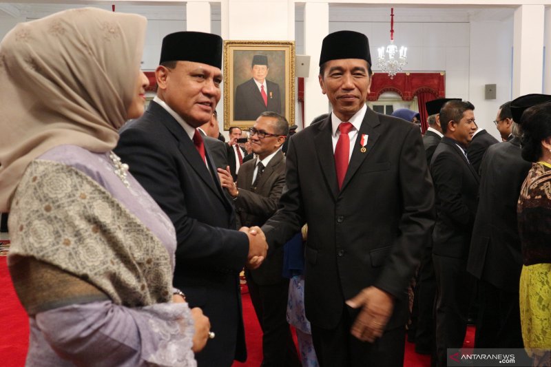 Presiden Jokowi Harap Pemberantasan Korupsi Sistematis Lewat Dewas Kpk Antara News