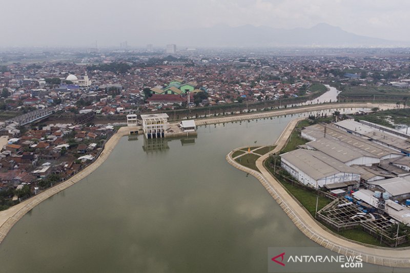 Kolam Retensi Cieunteung - ANTARA News Jawa Barat