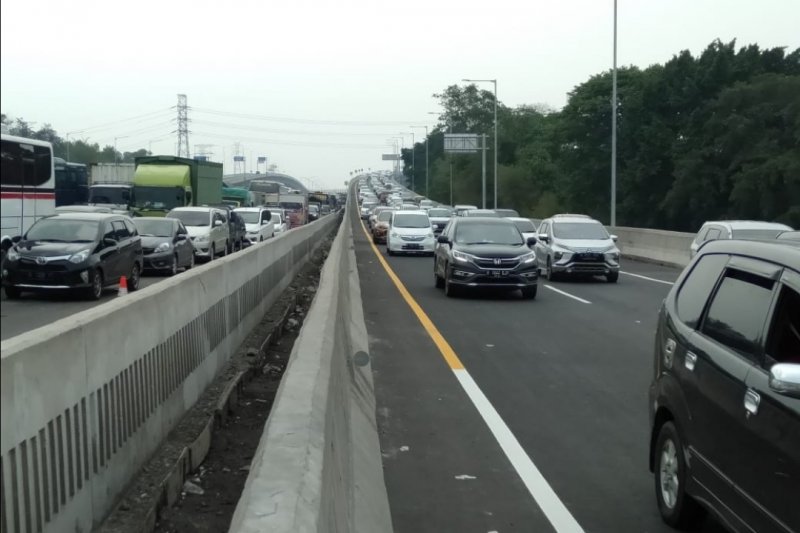 Tol Japek Km 47 - Km 61 arah Cikampek diberlakukan 