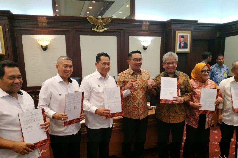 Bank BJB dan Bulog sepakati empat kerja sama, termasuk kredit Rp1 triliun