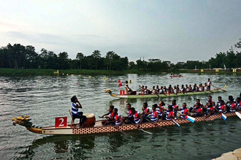 Jawa Barat juara umum Kejurnas Dayung 2019