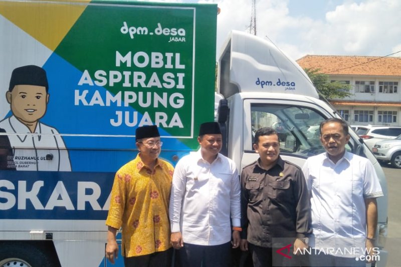 Lima desa di Cianjur terima kendaraan Maskara dari Pemprov Jabar