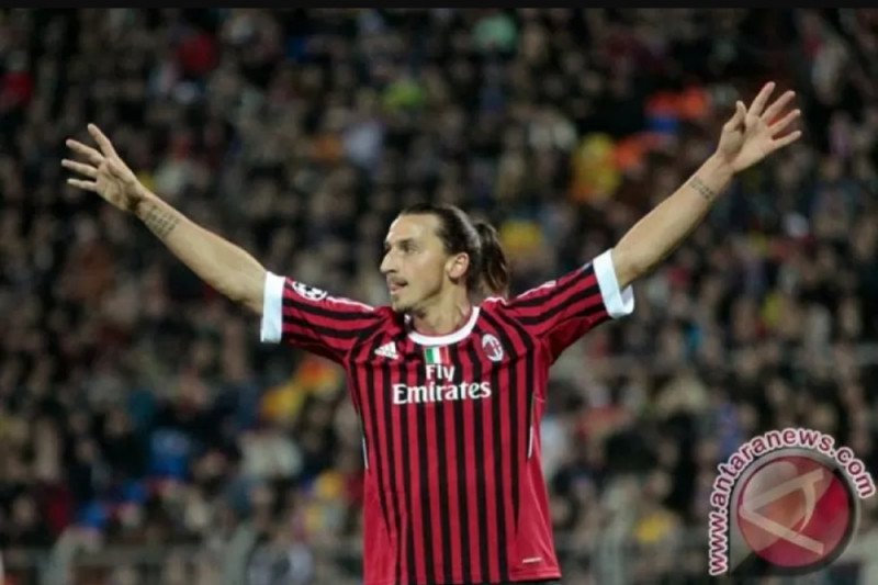 AC Milan umumkan Ibrahimovic kenakan seragam nomor 21