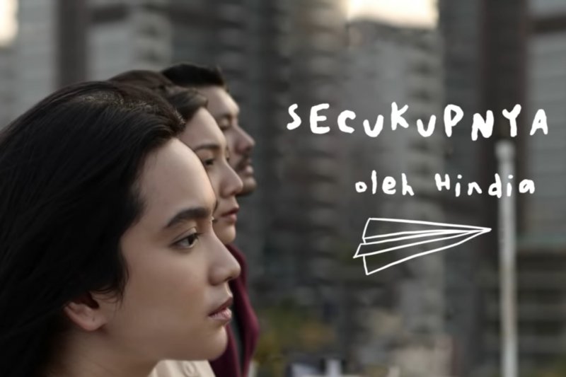 Hindia rilis video lirik "Secukupnya" untuk lagu tema film "NKCTHI