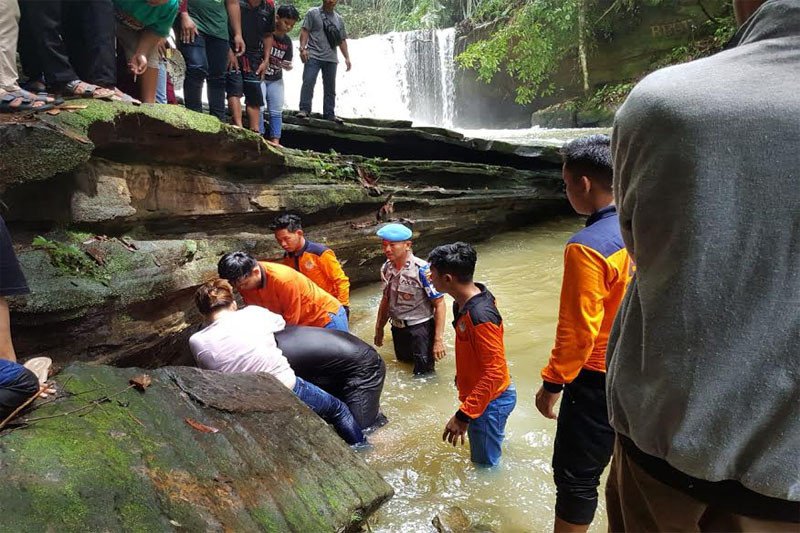 Seorang pemuda tewas tenggelam di air terjun Jantur Doyan Kalteng