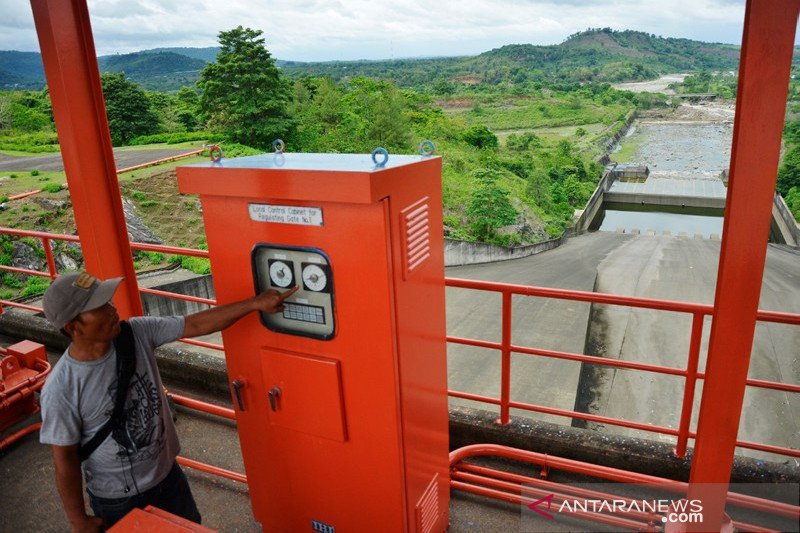 Ketinggian air bendungan Bili-Bili