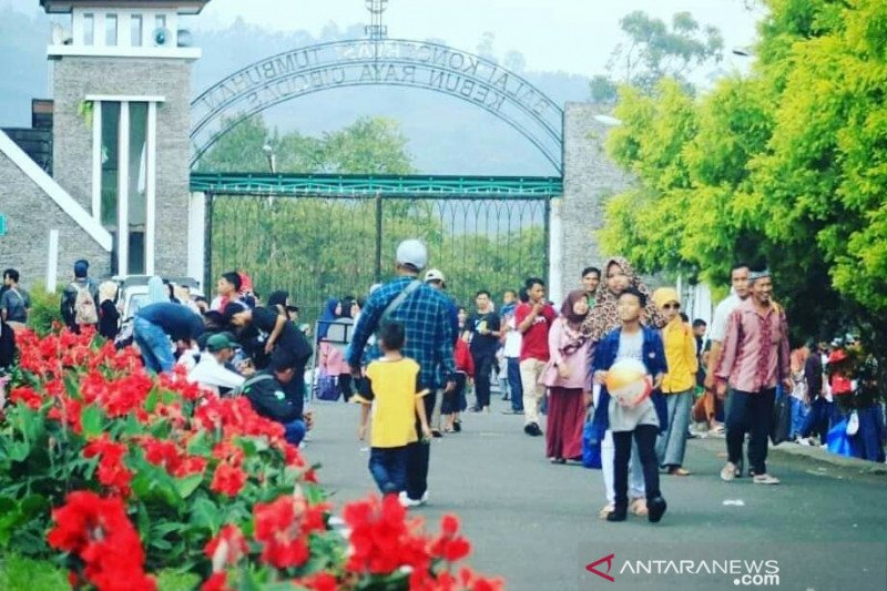 Tingkat kunjungan ke Kebon Raya Cibodas Cianjur meningkat