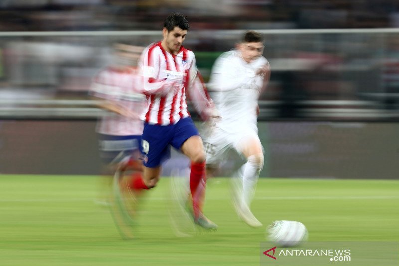 Alvaro Morata diragukan tampil perkuat Atletico hadapi Liverpool