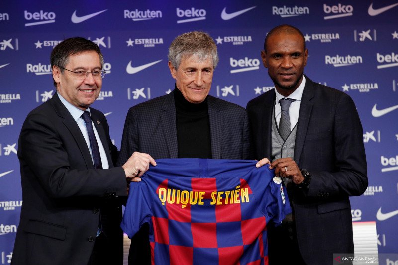 Quique Setien ungkapkan cinta DNA sepakbola Barcelona