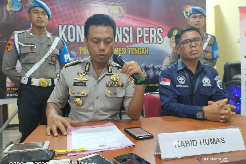 Polda Sulteng amankan empat terduga pelaku tambang ilegal