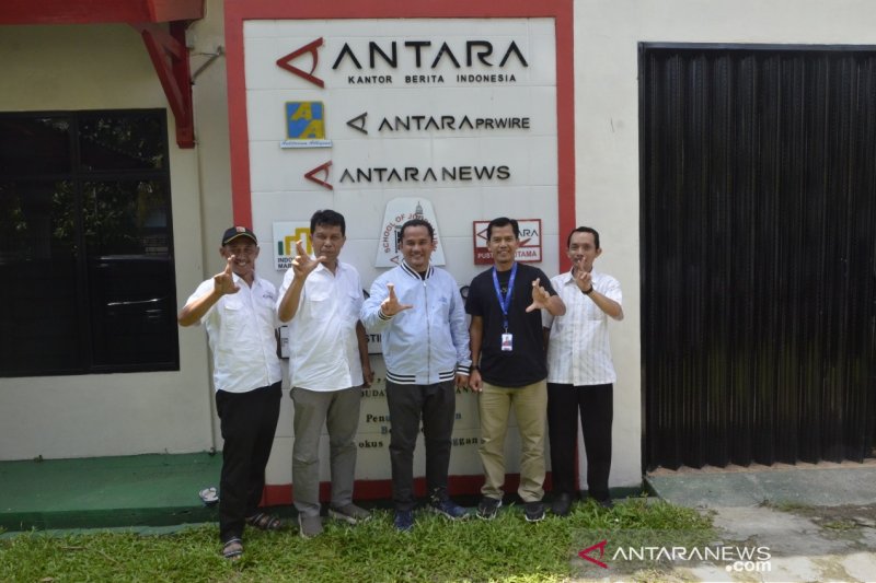 XL Axiata Tbk Kunjungi Antara Biro Lampung