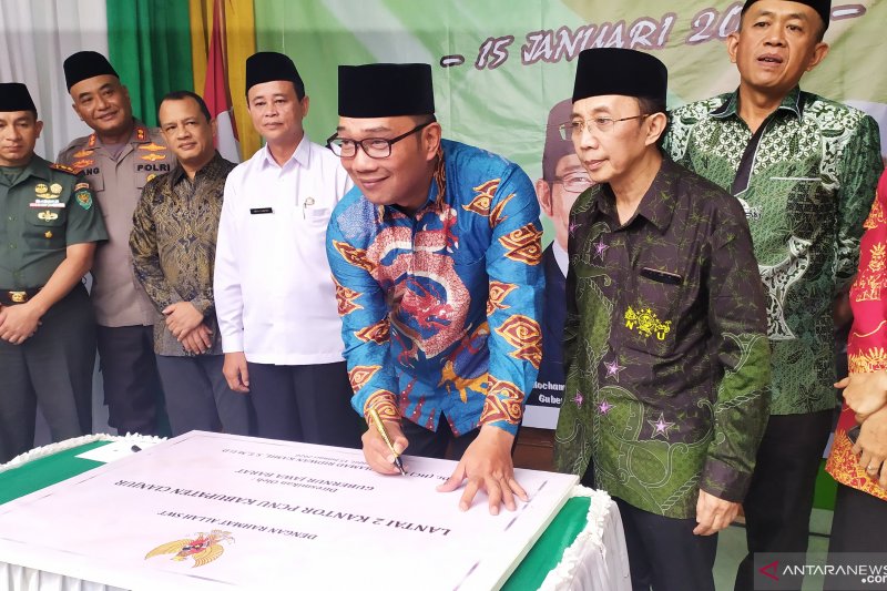 Kantor PCNU Cianjur diresmikan Ridwan Kamil