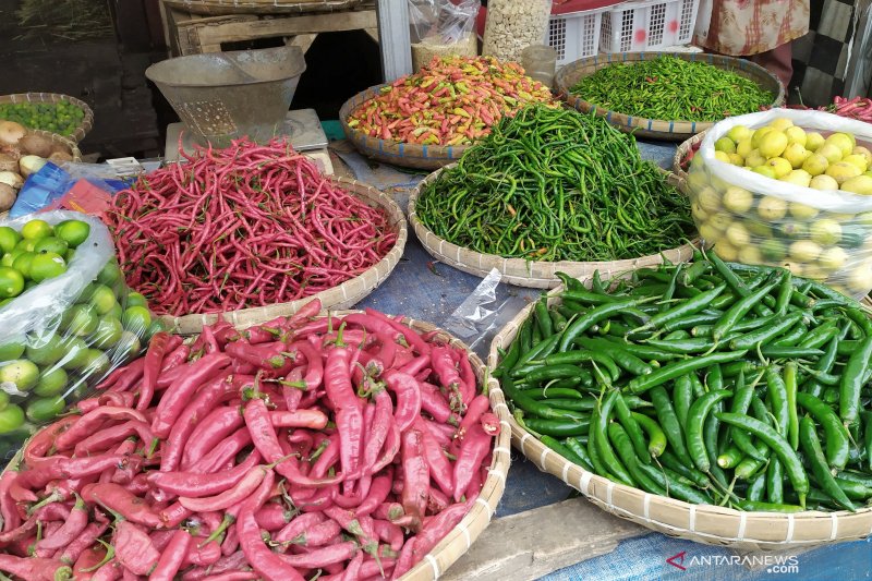 Harga cabai rawit di pasar Bandung melonjak capai Rp100 ribu per kilogram