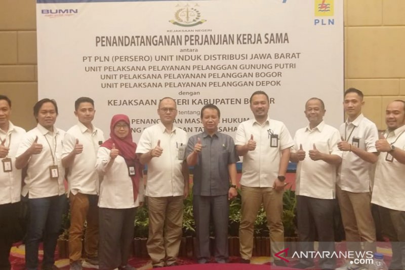 PLN gandeng Kejari Bogor selesaikan kasus hukum yang dihadapi