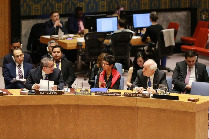 Di DK PBB, Indonesia kecam Israel sebagai penghambat perdamaian Timur Tengah