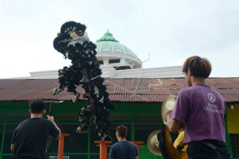 Atraksi Barongsai di Aceh