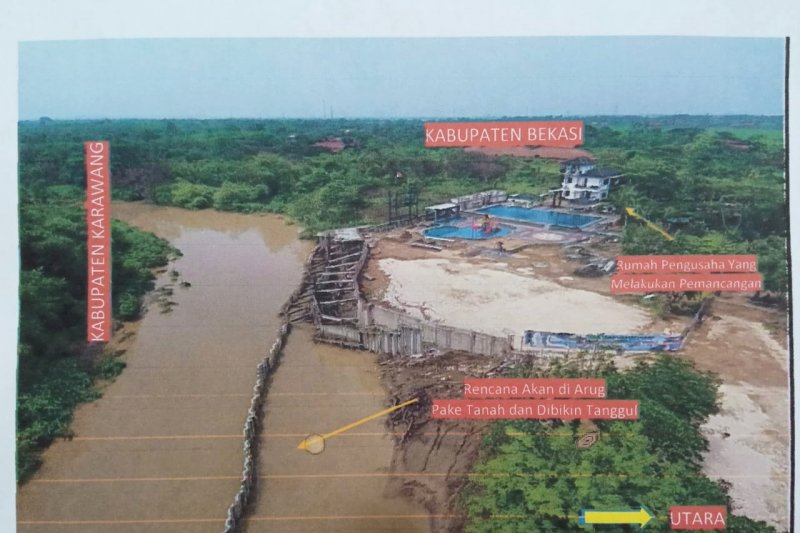 Pemkab Karawang laporkan adanya pengurugan aliran Sungai Cibeet ke Gubernur Jawa Barat