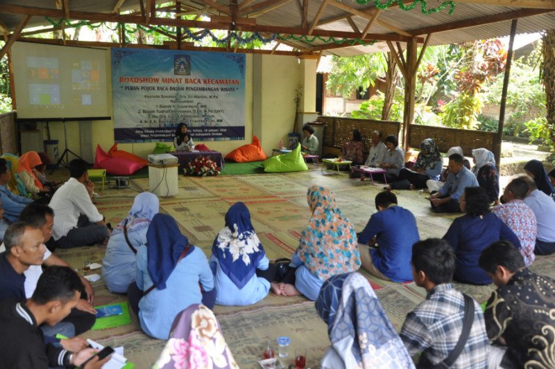 DPK Sleman lakukan "roadshow" minat baca ke Desa Wisata Pentingsari