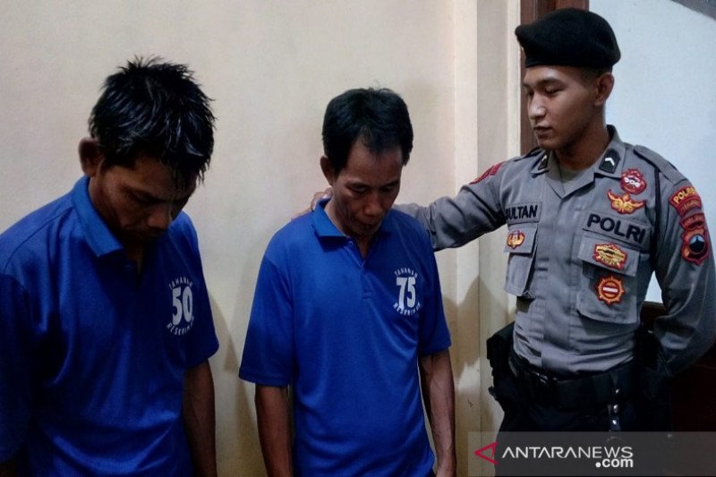 Polres Pekalongan  bekuk dua pencuri barang konveksi  