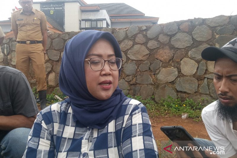 Bupati Bogor pastikan stok pangan aman di lokasi terdampak bencana